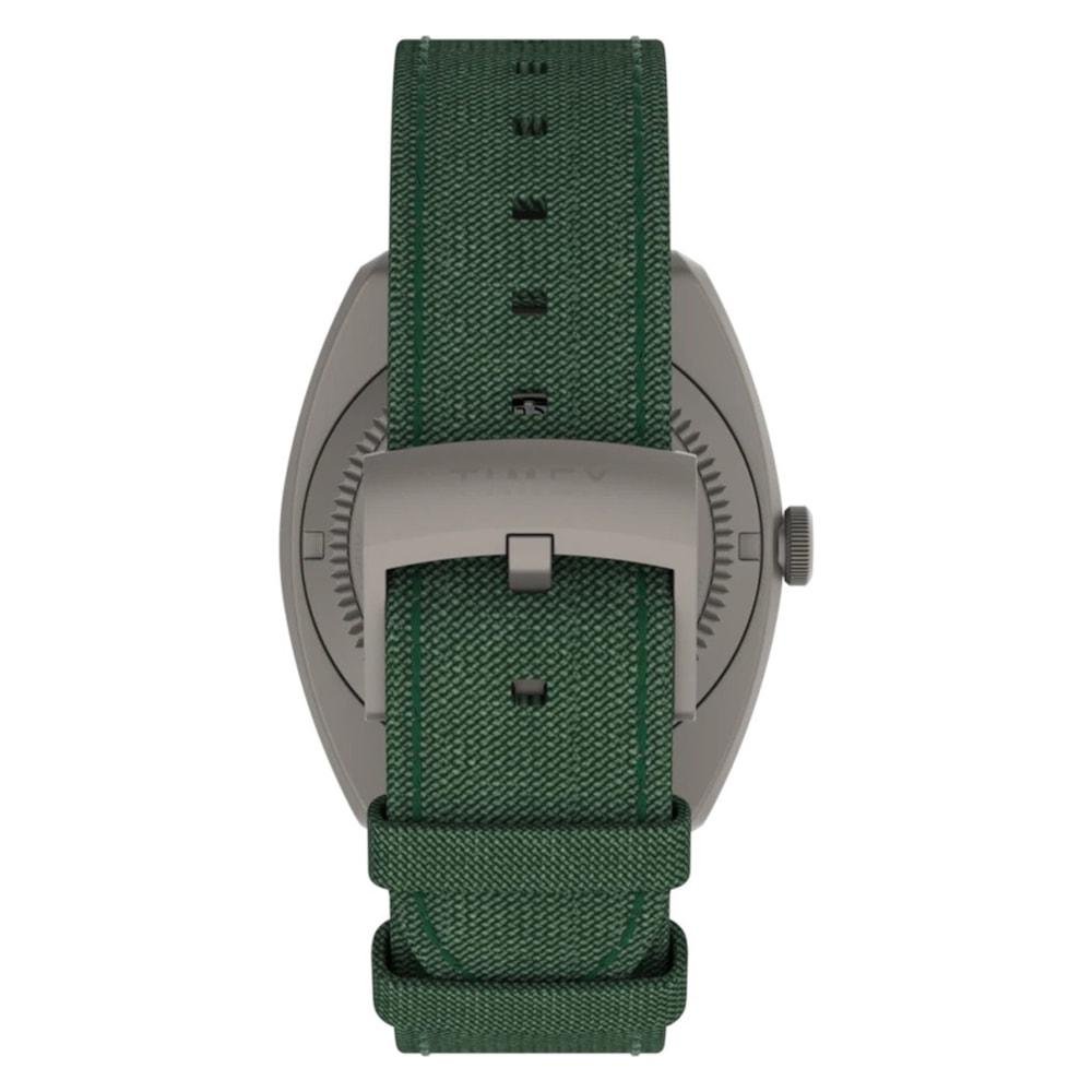 Relógio Timex Expedition Pineer Titanium Automático GMT Verde Verde 3