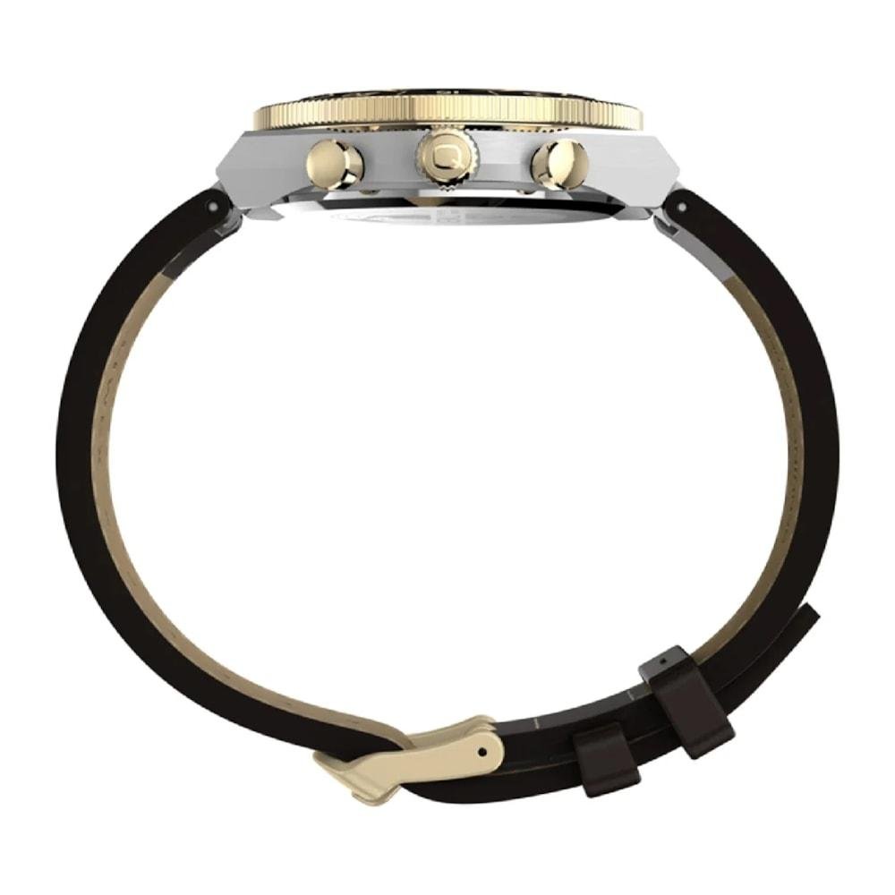 Relógio Timex Continental Cronograph Preto Preto 2