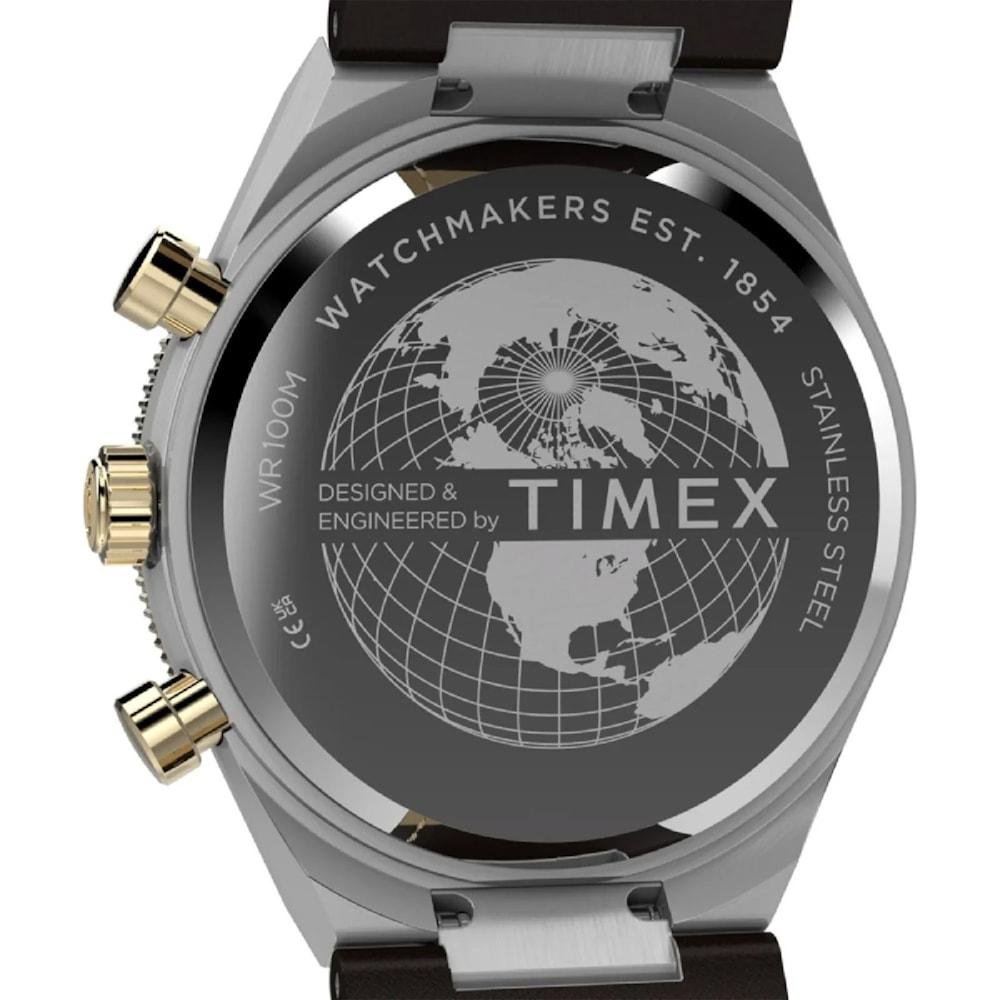 Relógio Timex Continental Cronograph Preto Preto 4
