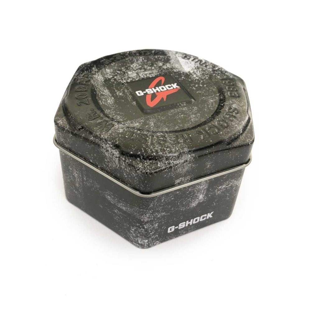 Relógio Casio G-Shock AWM-500D-1ADR Revival Tough Solar Prata 7