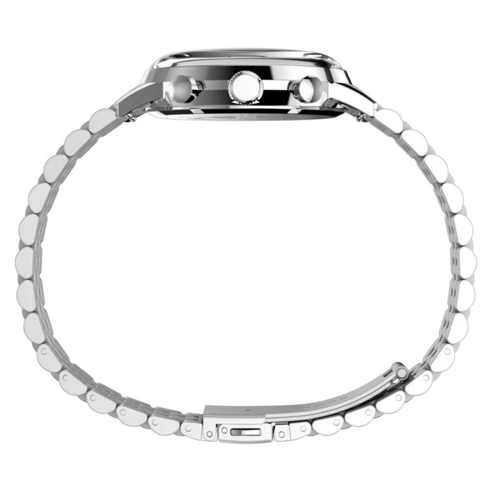Relógio Timex Cronógrafo Taquímetro Marlin Prata Prata 2