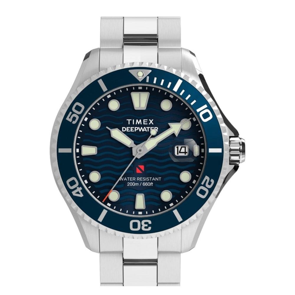 Relógio Timex Deepwater Meridian Prata