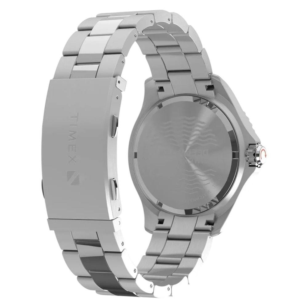 Relógio Timex Deepwater Meridian Prata Prata 2