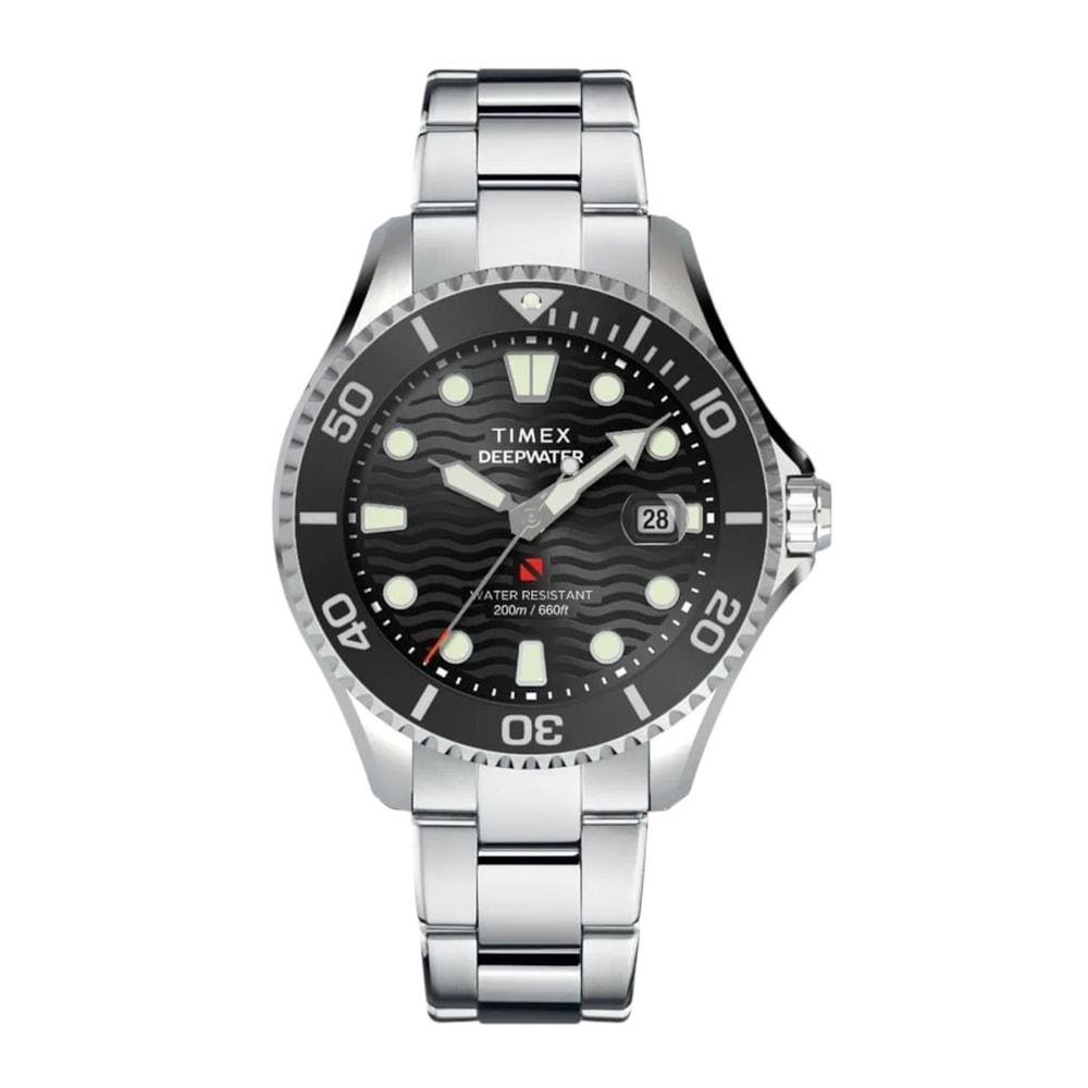 Relógio Timex Deepwater Meridian Prata