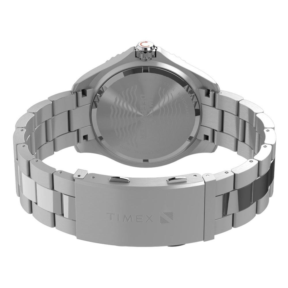 Relógio Timex Deepwater Meridian Prata Prata 4