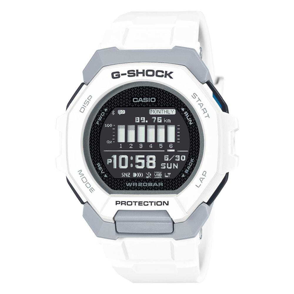 Relógio G-SHOCK G-Squad Sports GBD-300-7DR Branco 1