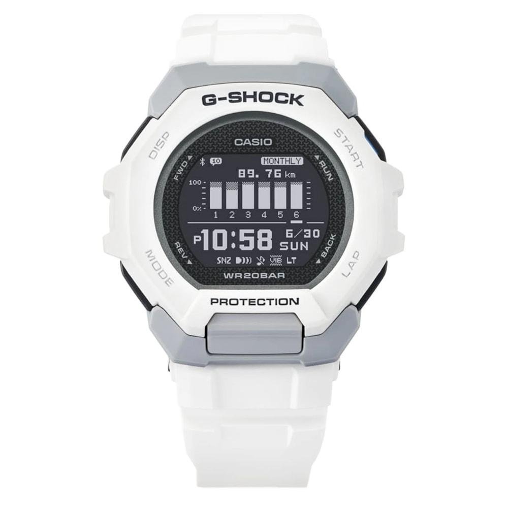 Relógio G-SHOCK G-Squad Sports GBD-300-7DR Branco 2