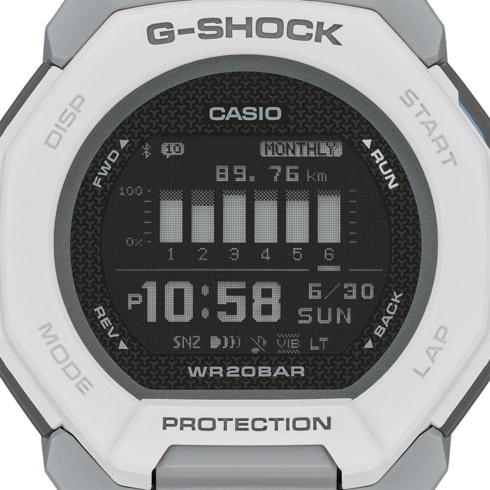 Relógio G-SHOCK G-Squad Sports GBD-300-7DR Branco 3