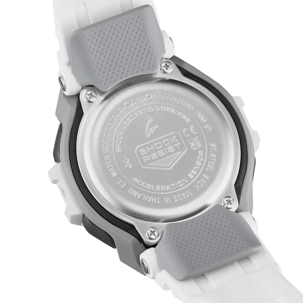 Relógio G-SHOCK G-Squad Sports GBD-300-7DR Branco 5