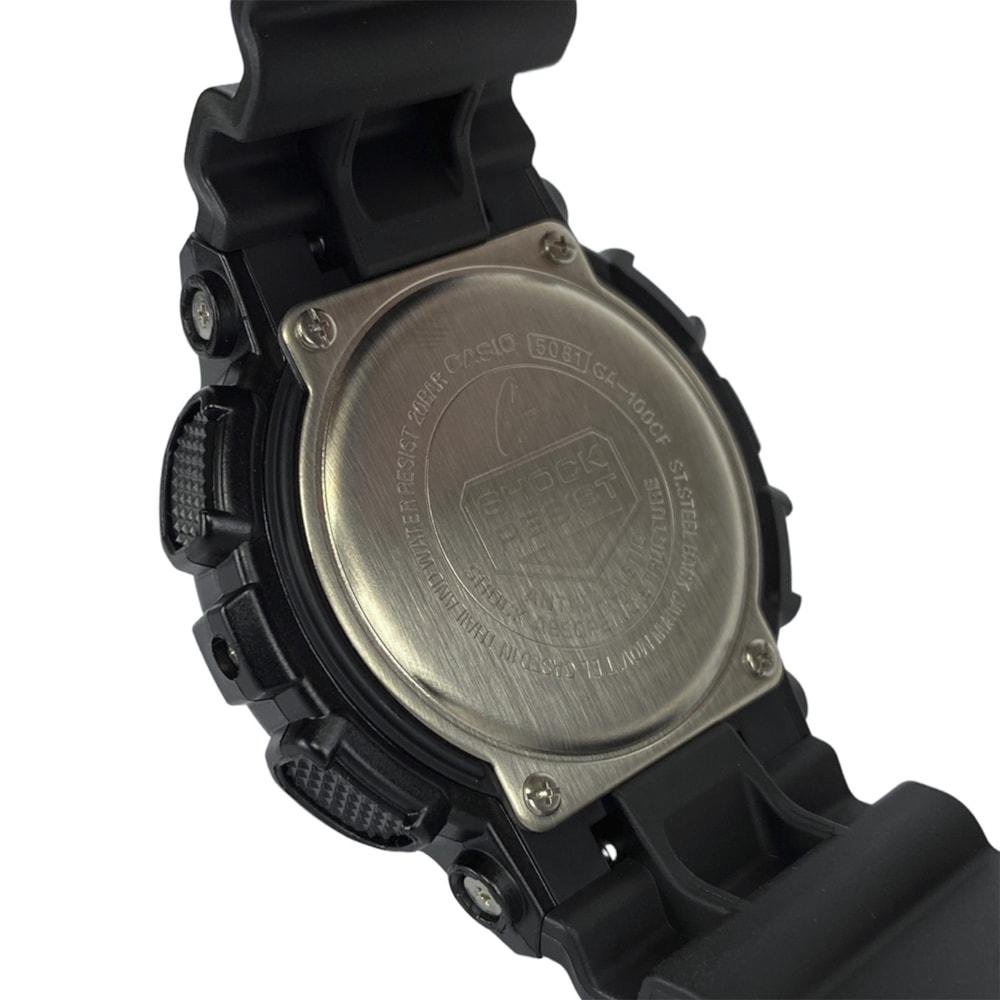 Relógio G-Shock GA-100CF-1ADR Preto 4