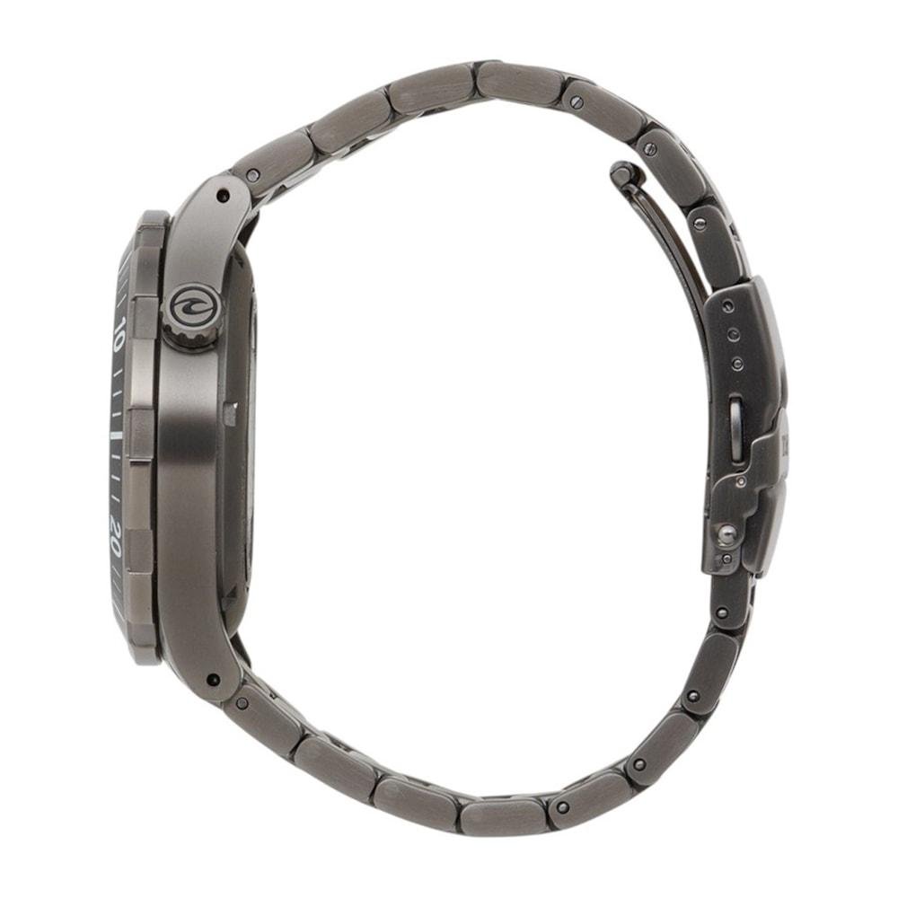 Relógio Rip Curl Recon Dvr TI Automático Importado Titanium Prata 3