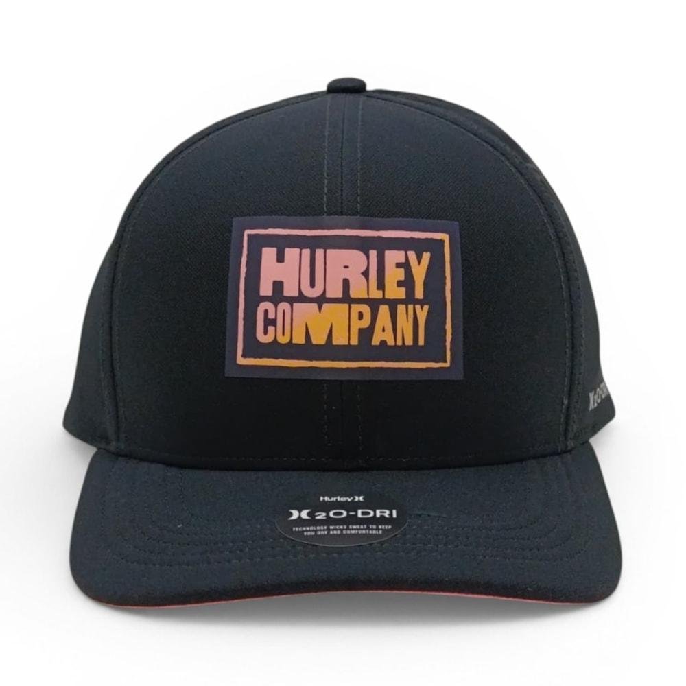 Boné Hurley Patch Classic Preto Preto 2