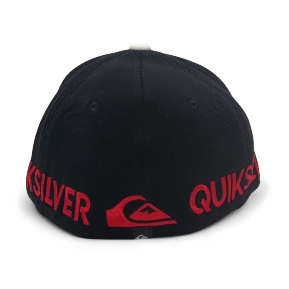 Boné Quiksilver Emb Square Black Preto 2