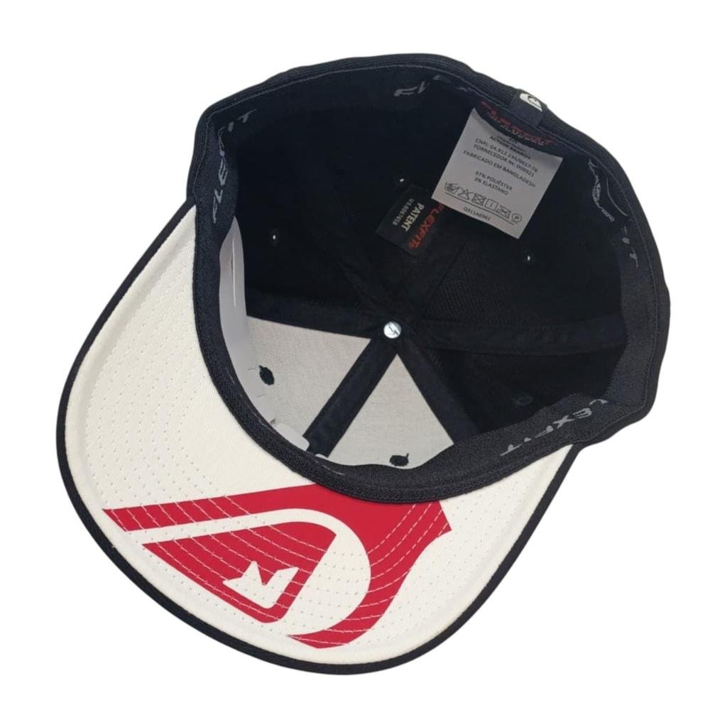Boné Quiksilver Emb Square Black Preto 5