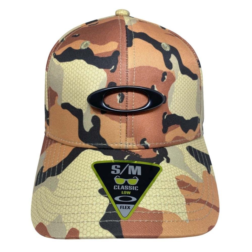 Boné Oakley Tincan Aba Torta Camo Desert Marrom 2