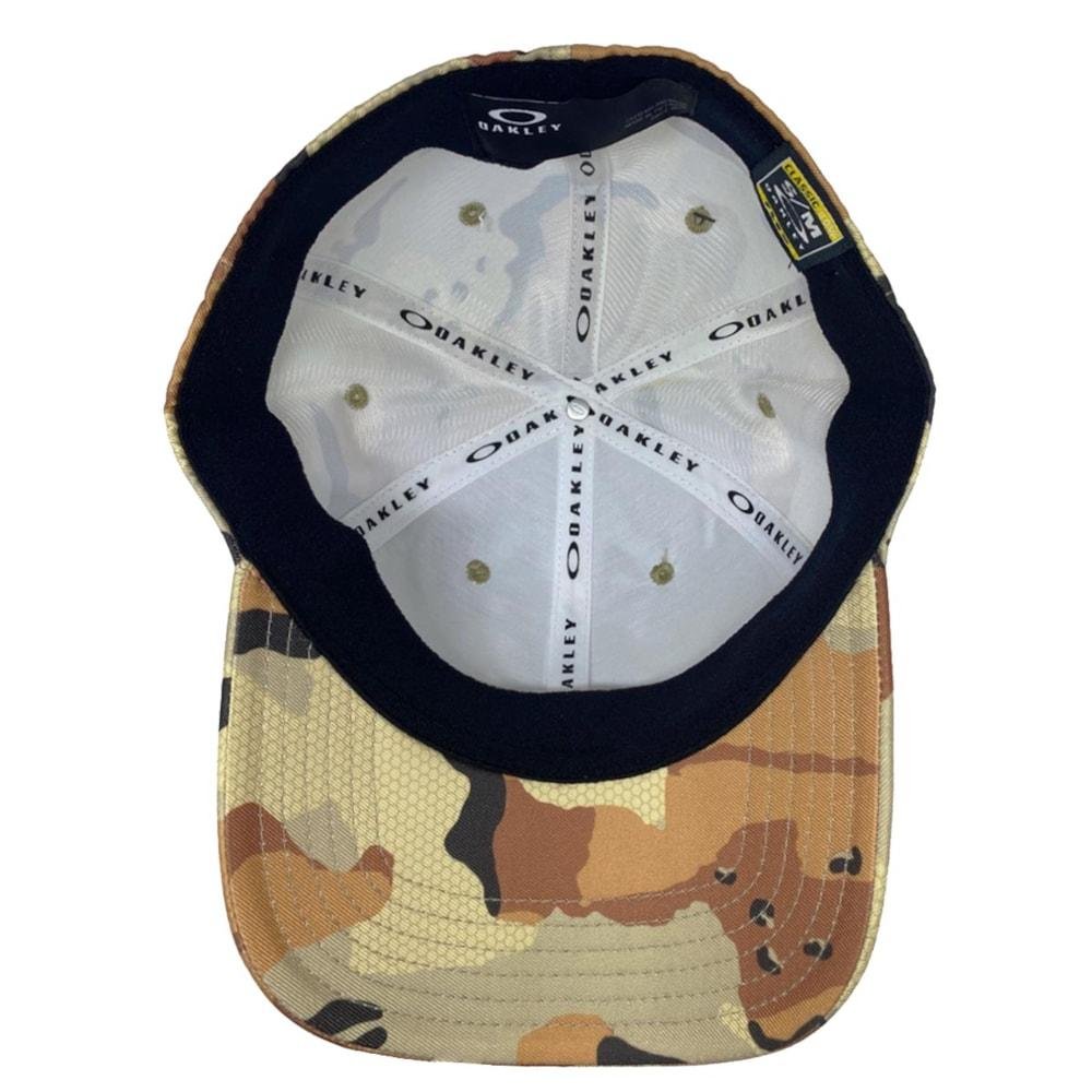Boné Oakley Tincan Aba Torta Camo Desert Marrom 3