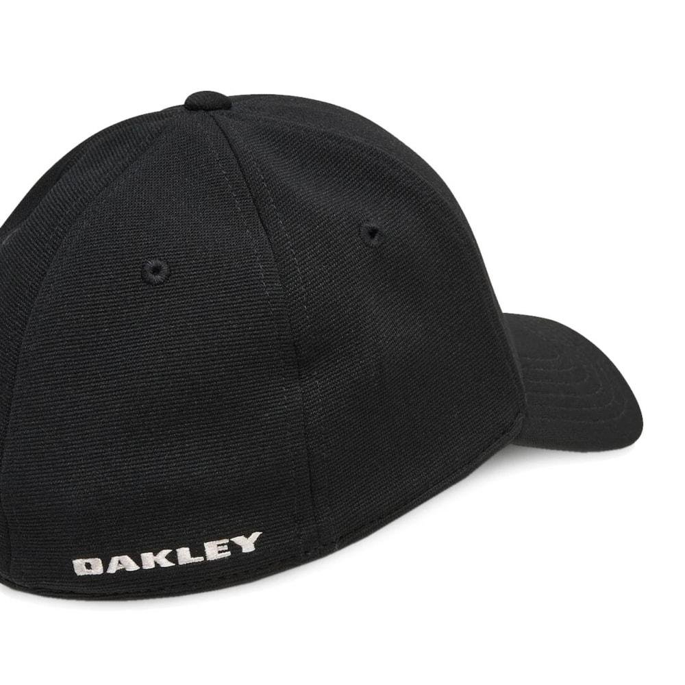 Boné Oakley Tincan Black Light Grey Preto 4