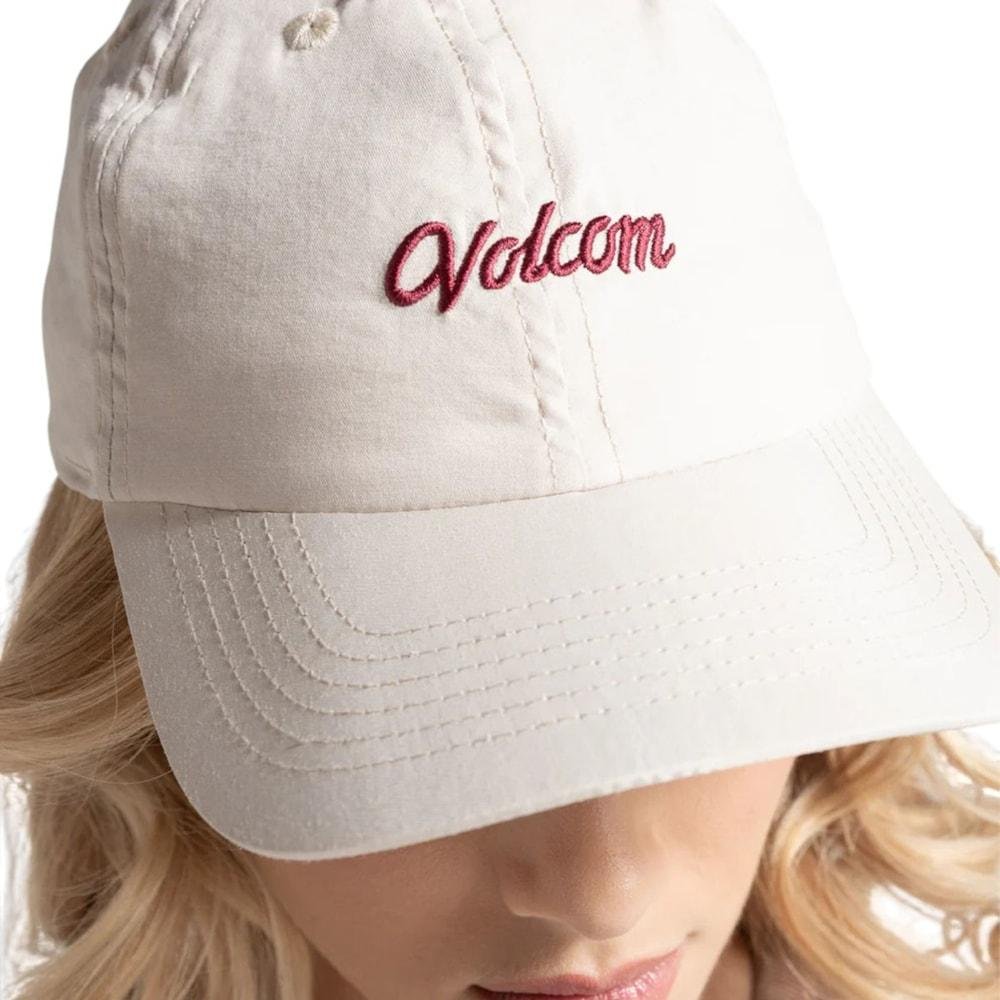 Boné Feminino Volcom Cursive Areia Bege 3