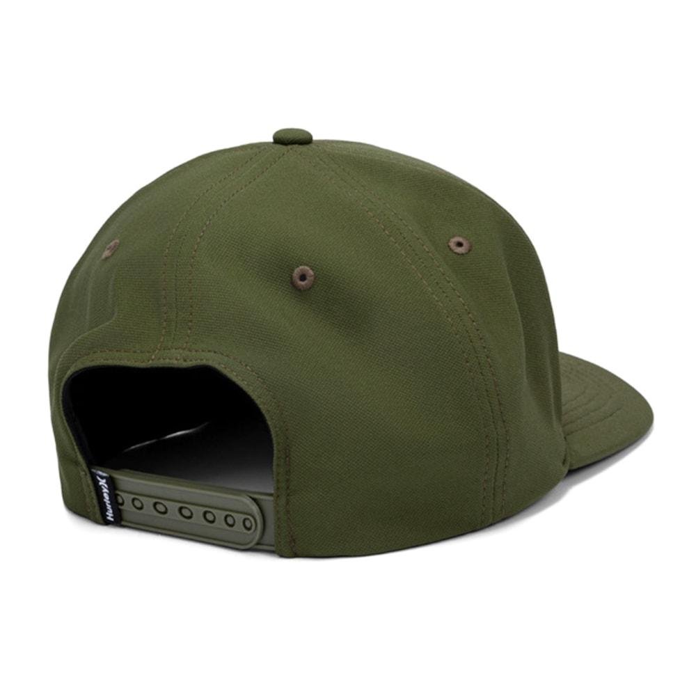 Boné Hurley Icon Militar Branco Verde 2