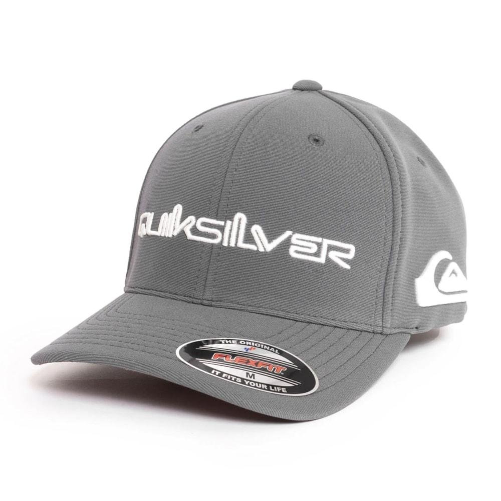 Boné Quiksilver Emb Type Heritage Regal Dark Grey
