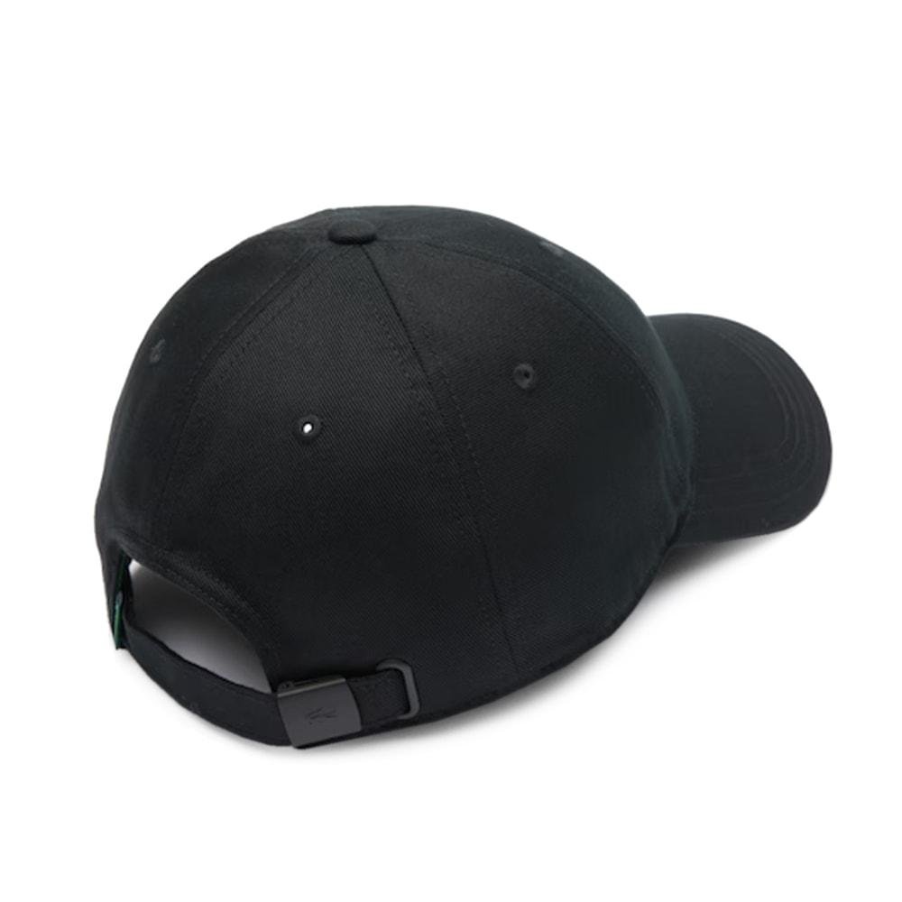 Boné Lacoste Gabardine Noir Preto 2