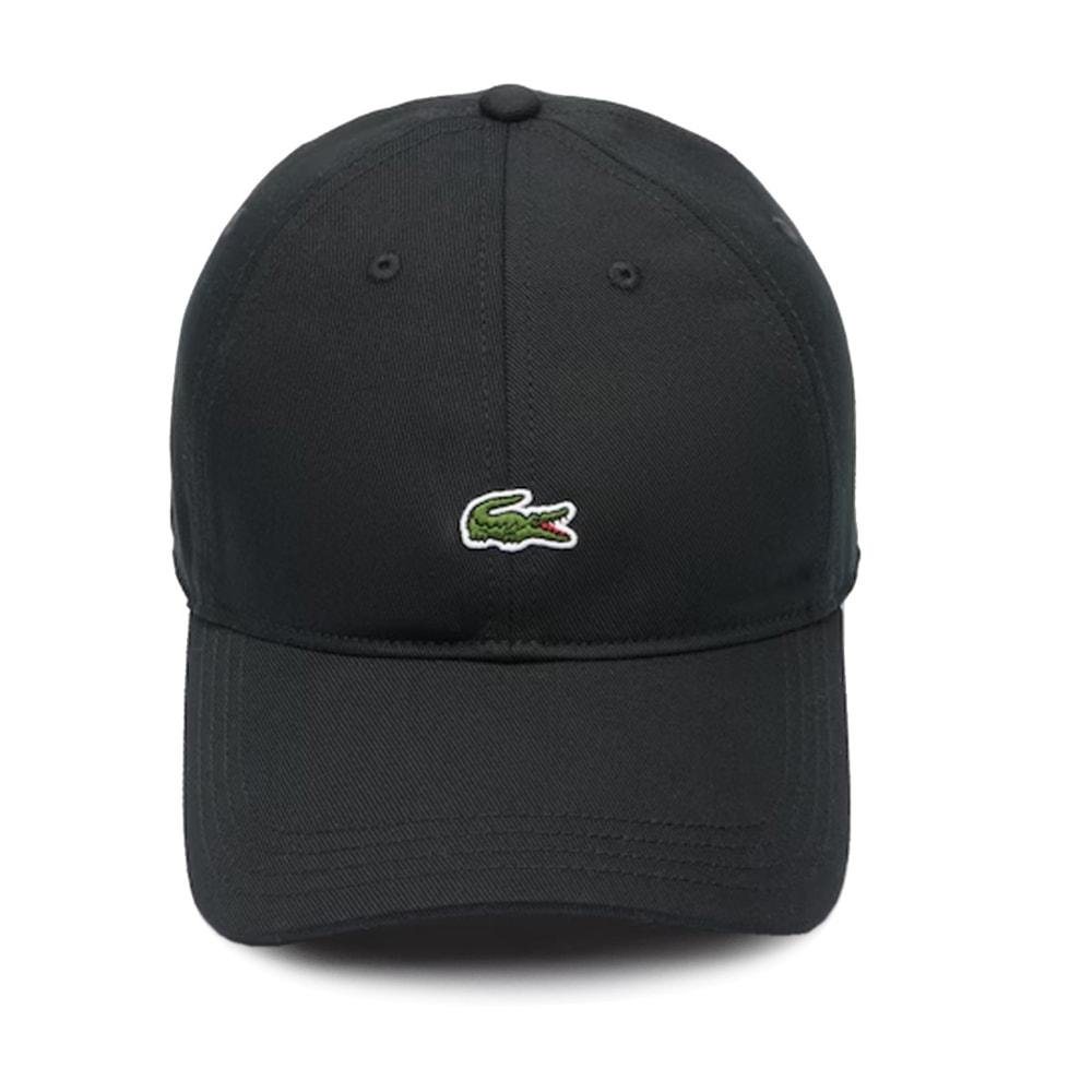 Boné Lacoste Gabardine Noir Preto 3