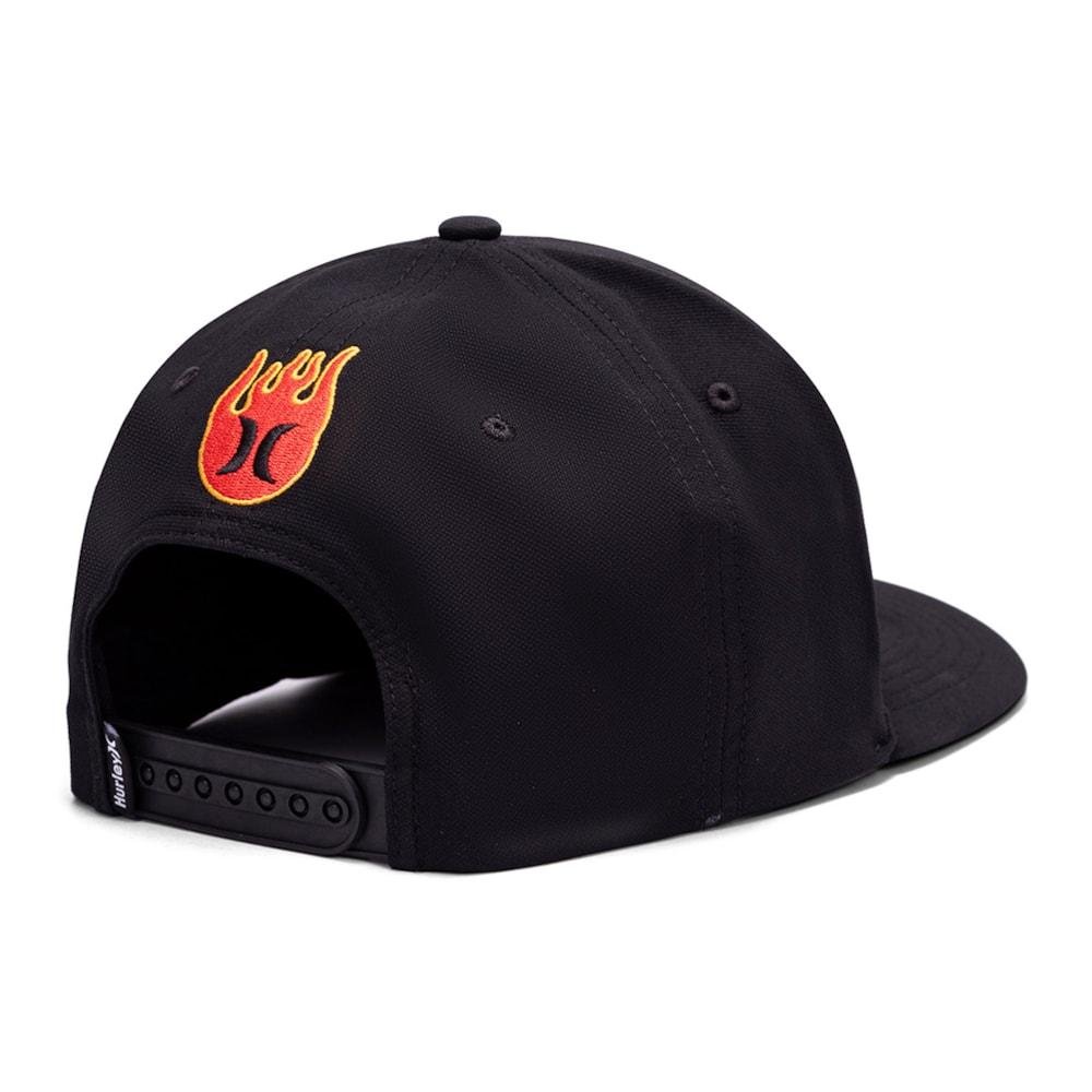 Boné Hurley HYAC010545 Preto Preto 2