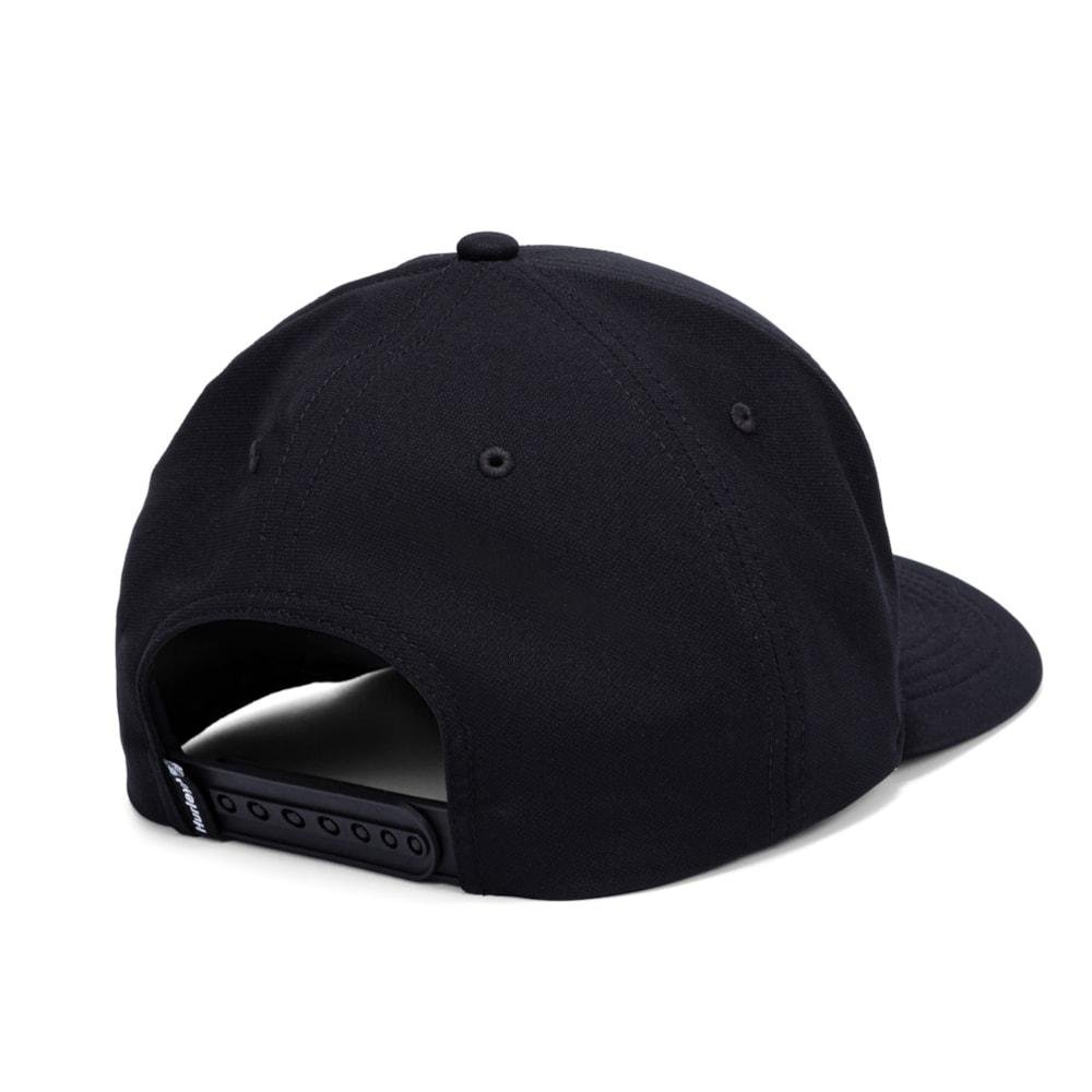 Boné Hurley Icon Preto Cinza Preto 2