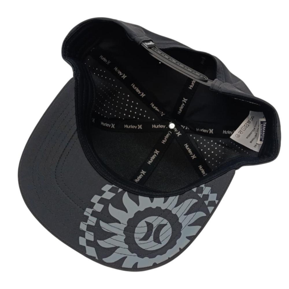 Boné Hurley Empire Preto Preto 5