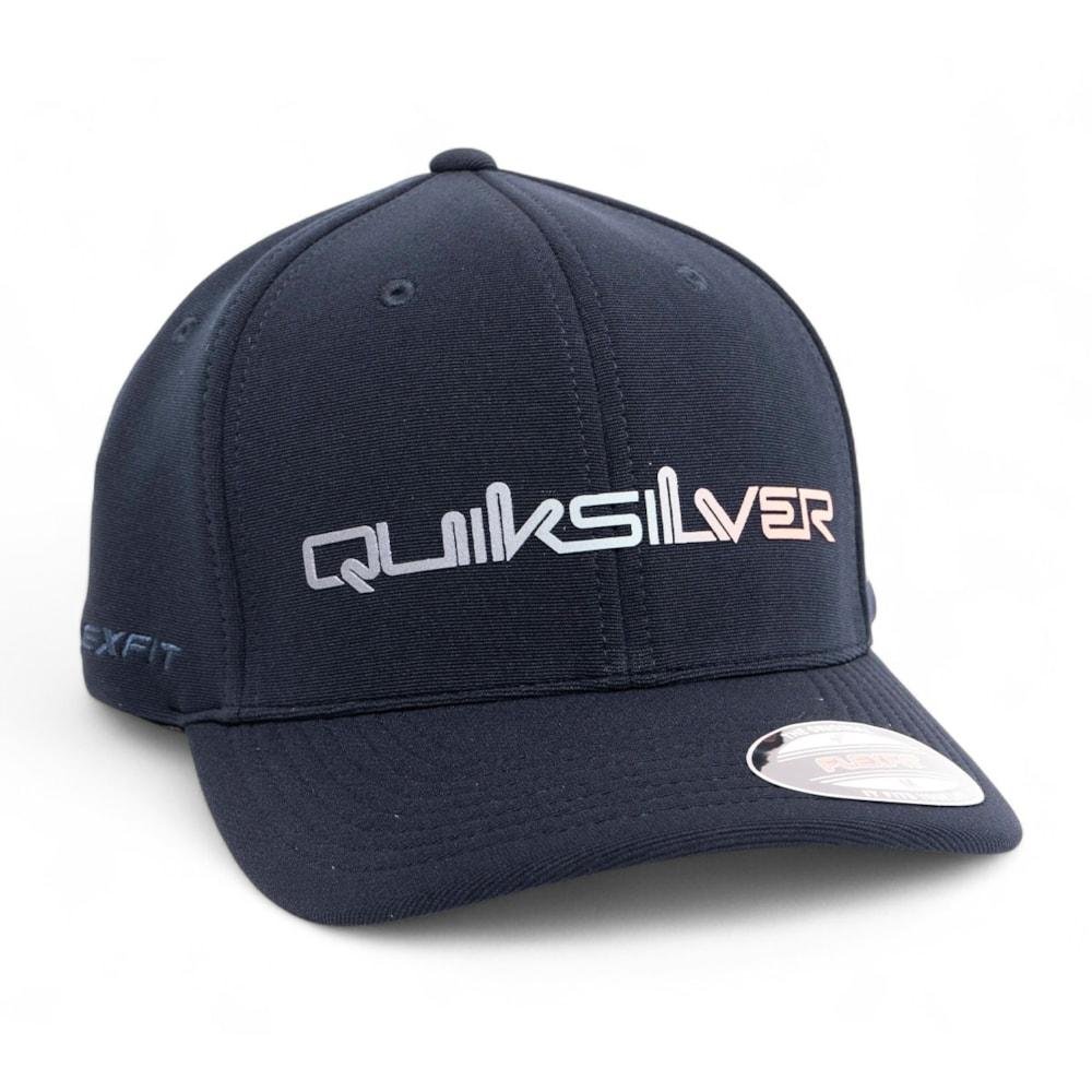 Boné Quiksilver Gradient Type New Wave Navy Azul 4
