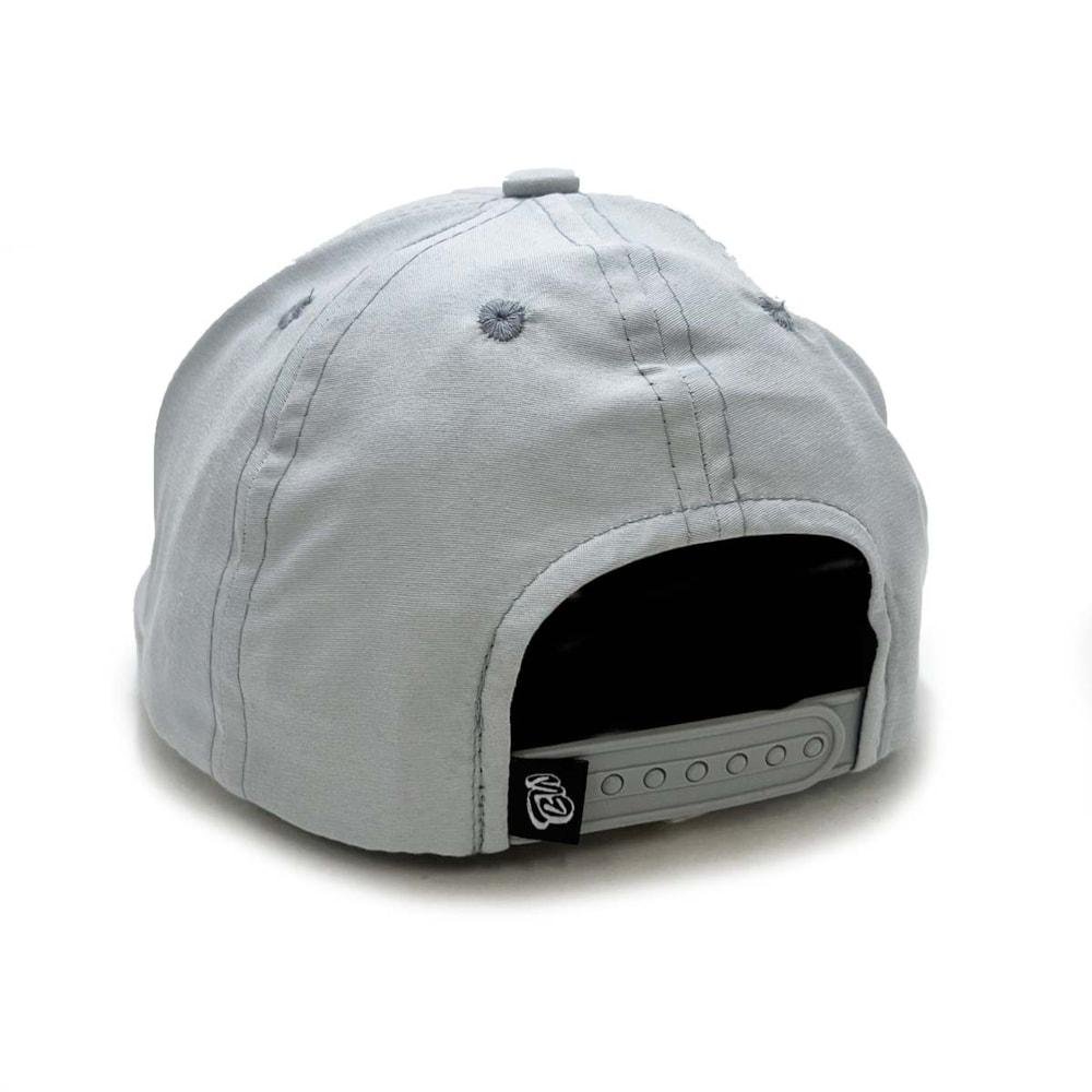 Boné Back Wash Snapback Cinza Cinza 2