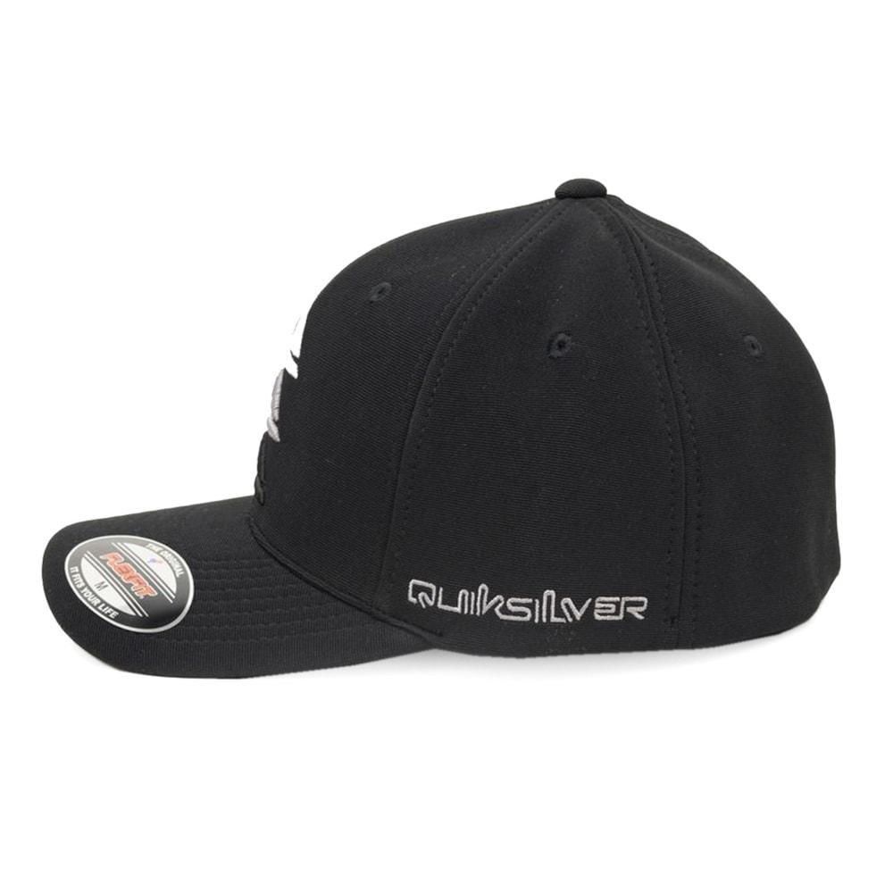 Boné Quiksilver Emb Three Logo Black Preto 2