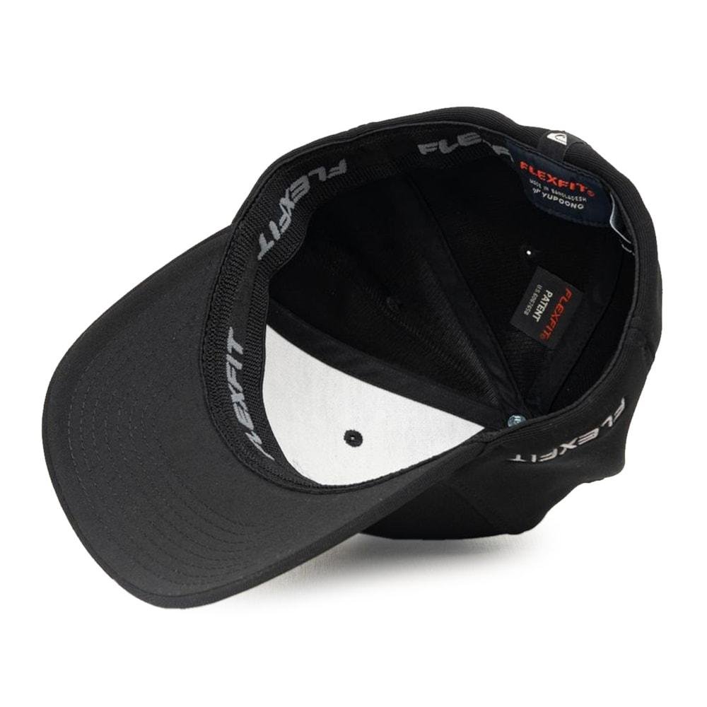 Boné Quiksilver Emb Three Logo Black Preto 4
