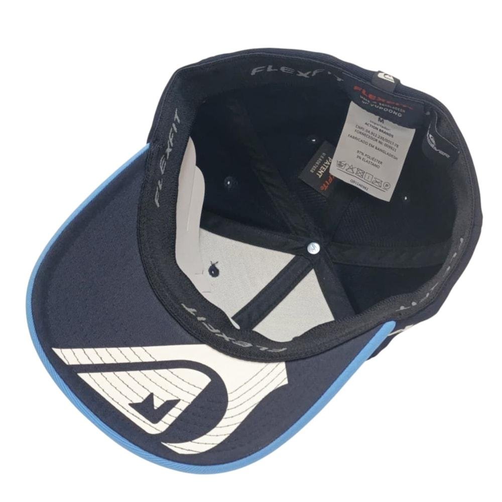 Boné Quiksilver Emb Square Navy Azul 5