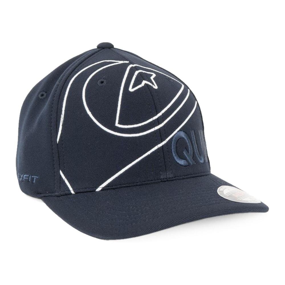 Boné Quiksilver Flexfit Emb Side Omni Navy Azul 3