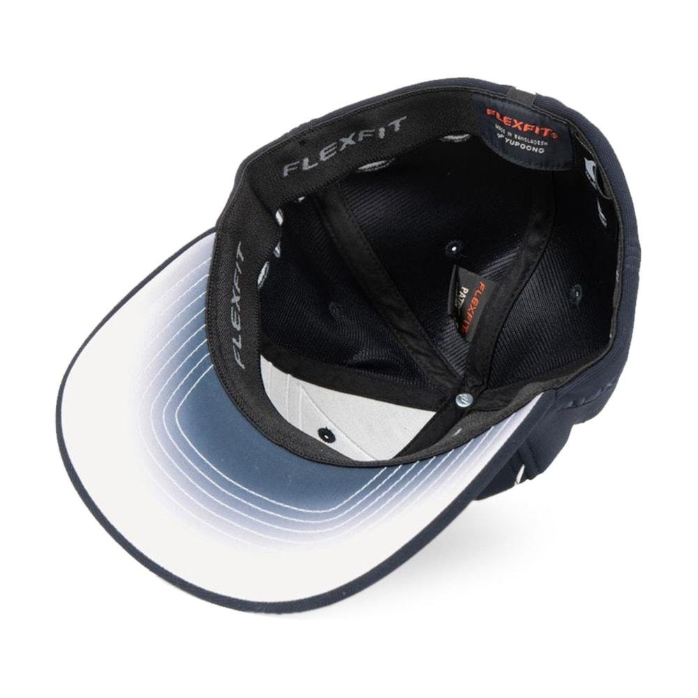 Boné Quiksilver Flexfit Emb Side Omni Navy Azul 6