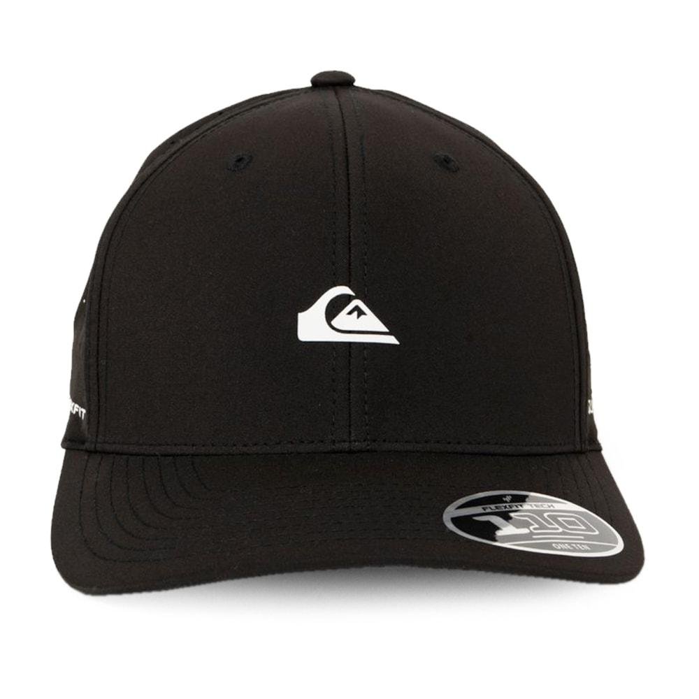 Boné Quiksilver Flexfit Small Logo Twill Black Preto 2