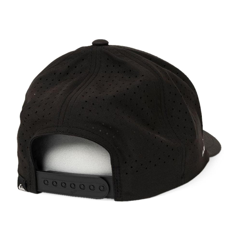 Boné Quiksilver Flexfit Small Logo Twill Black Preto 5