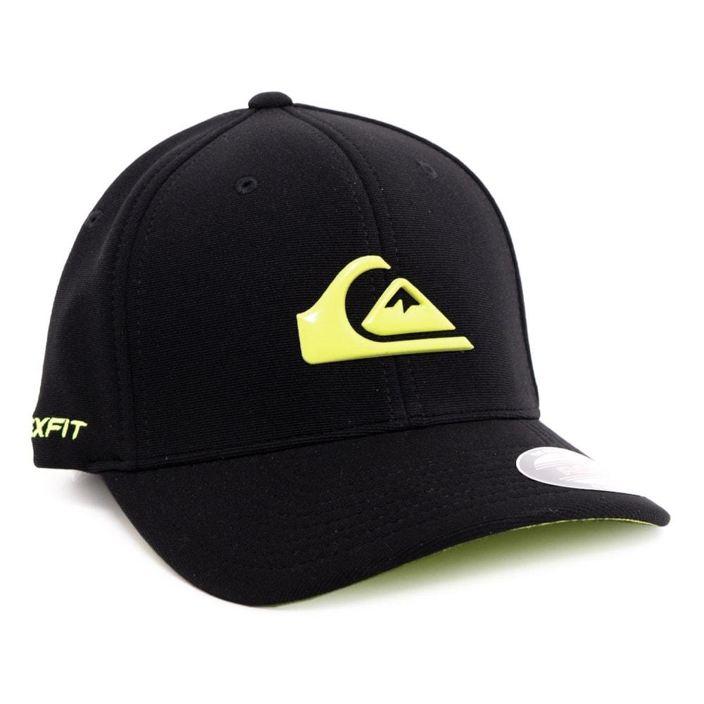 Boné Quiksilver Lime Logo Black Preto 4