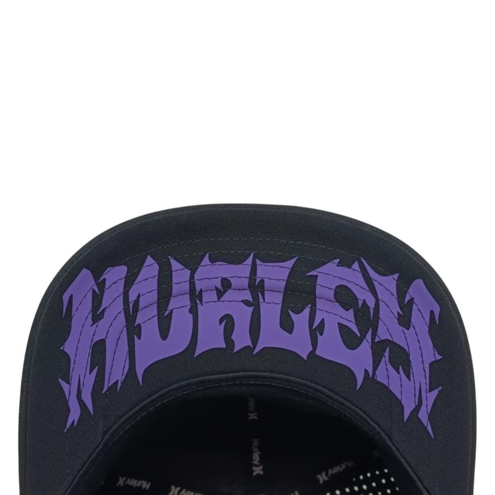 Boné Hurley Wizard Preto Preto 6