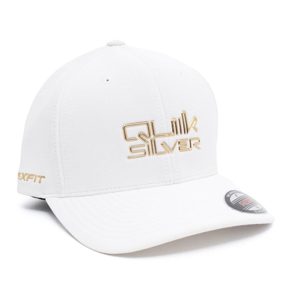 Boné Quiksilver Omni Chrome Line White Branco 4