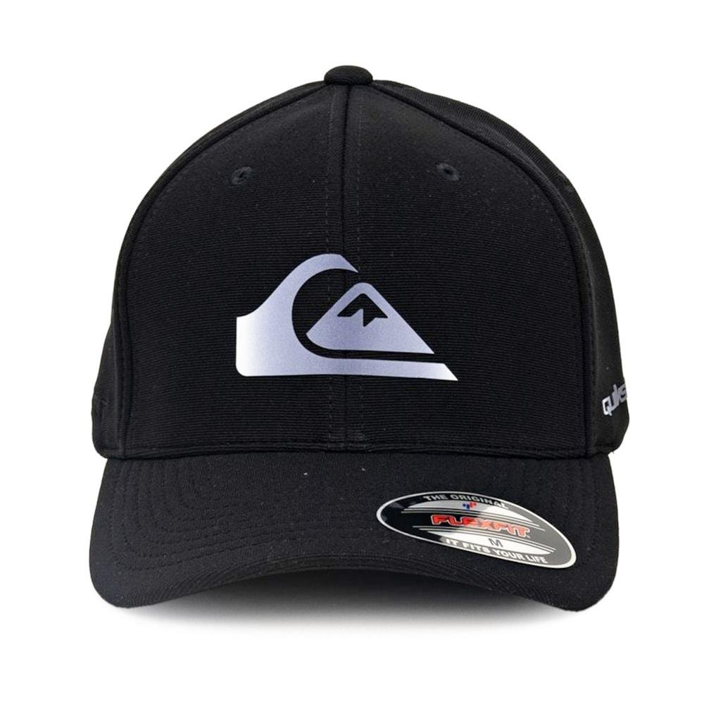 Boné Quiksilver Gradient Logo Wordblock Black Preto 2