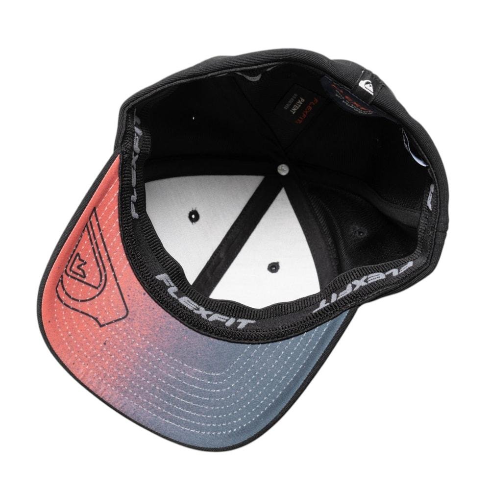 Boné Quiksilver Gradient Type New Wave Black Preto 5