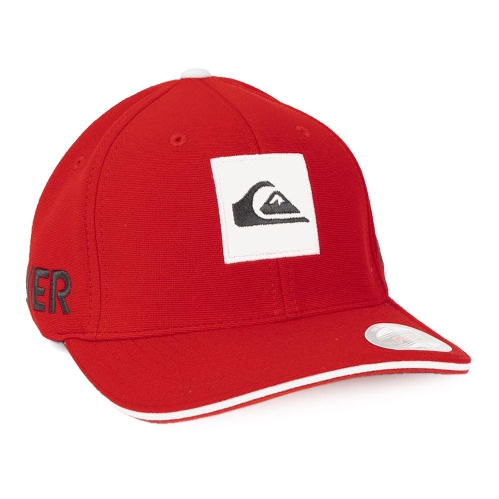 Boné Quiksilver Flexfit Emb Hard Hitter Red Vermelho 3