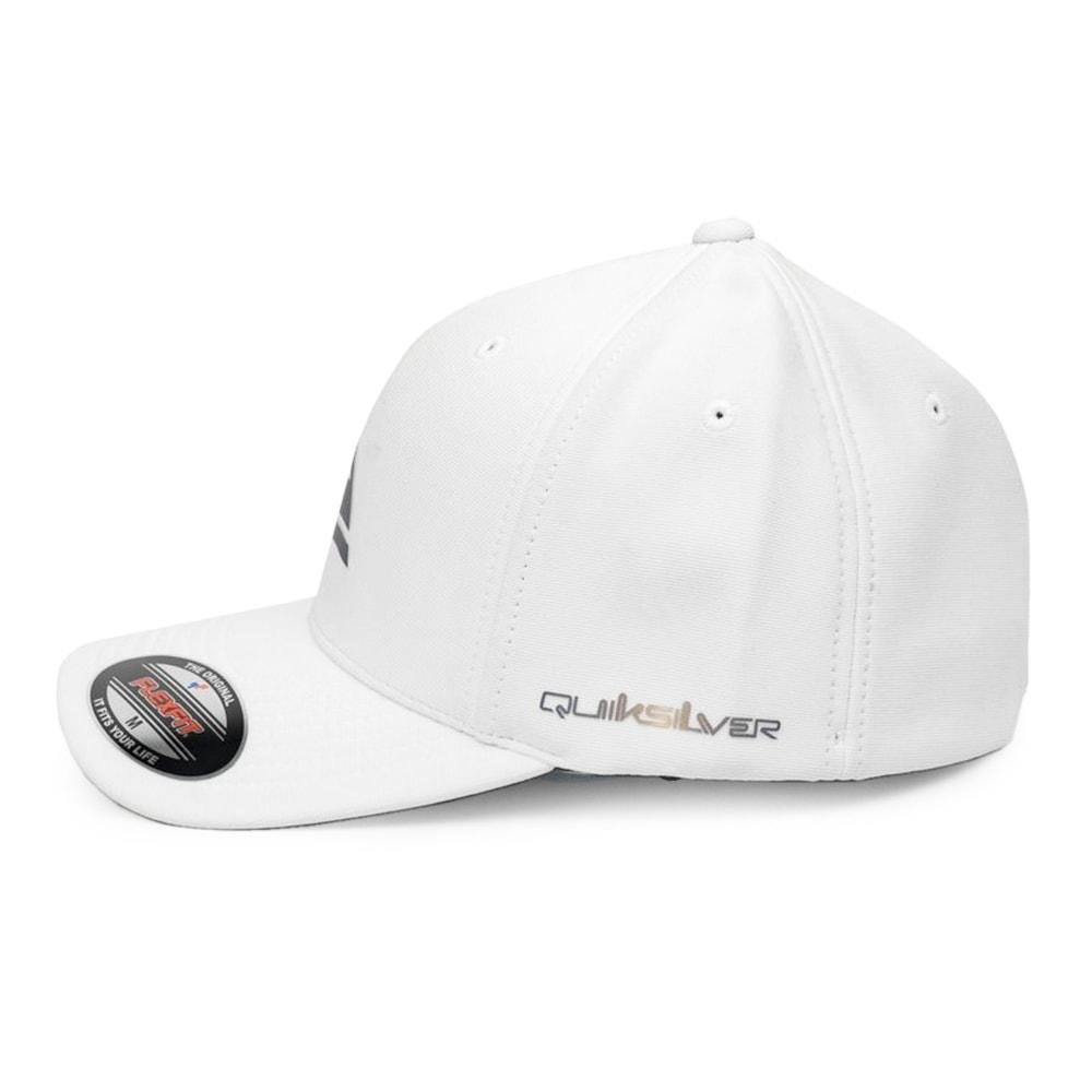 Boné Quiksilver Gradient Logo Wordblock White Branco 3