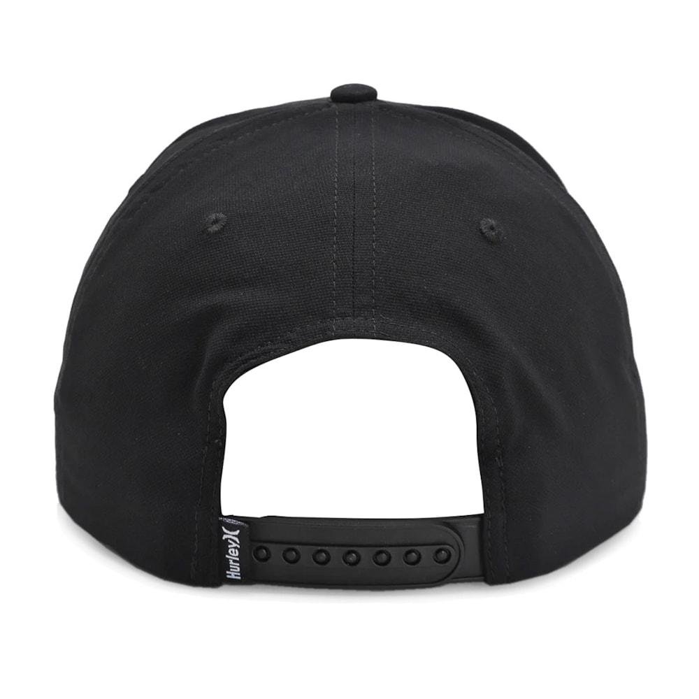 Boné Hurley Letters IMP Preto Preto 2