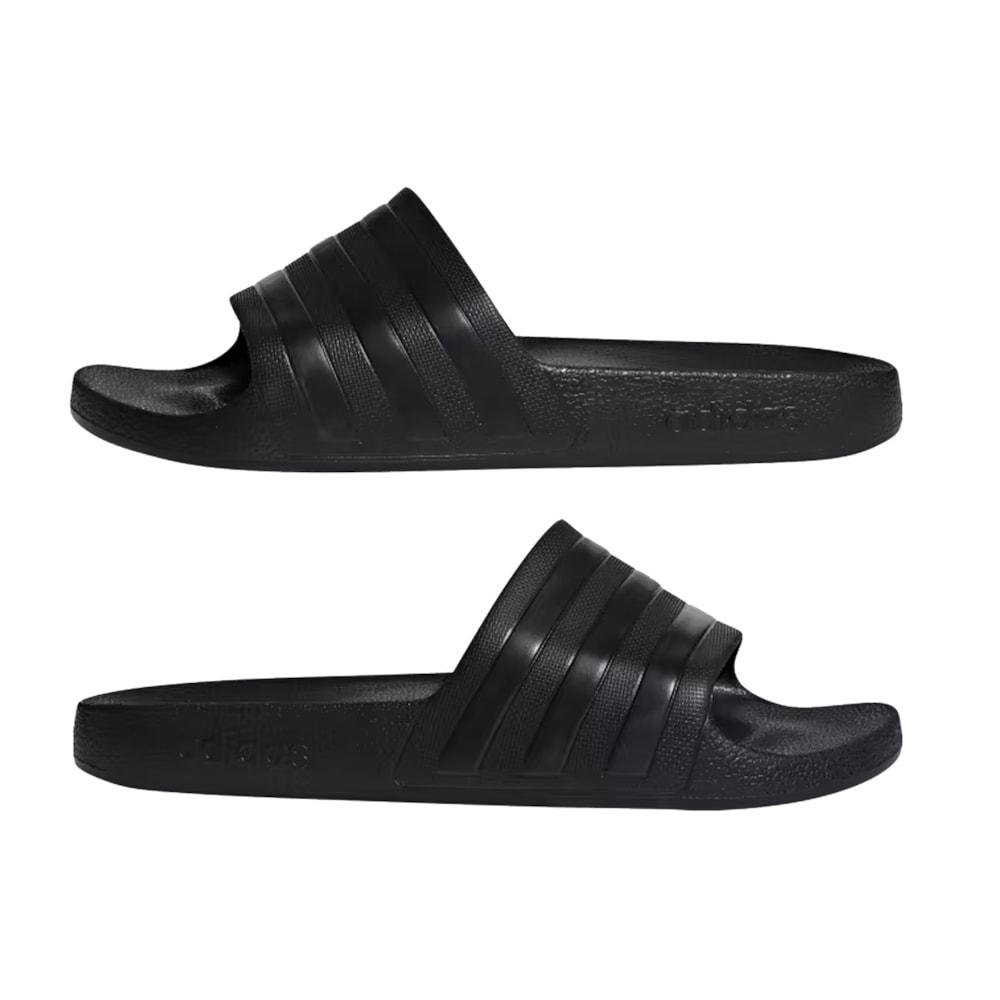 Chinelo Adilette Aqua Preto Preto 4