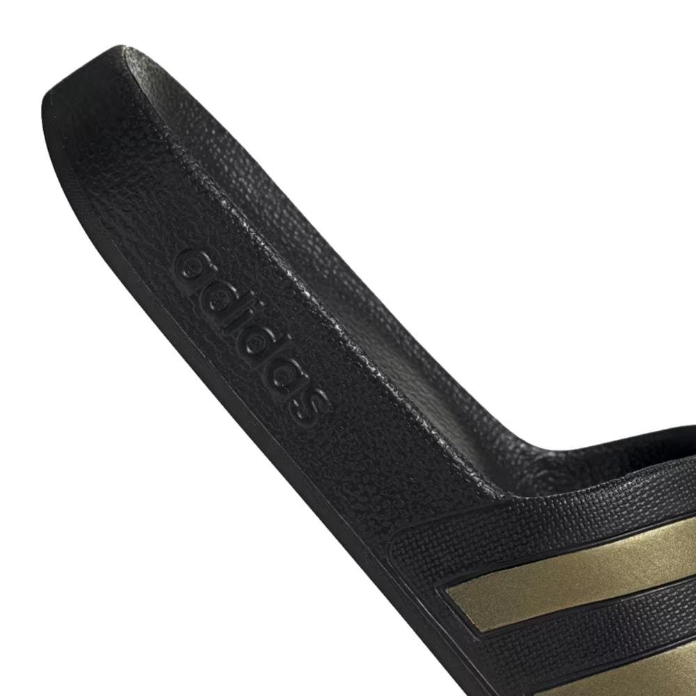 Adilette Aqua Slides Preto Dourado Preto/Dourado 5