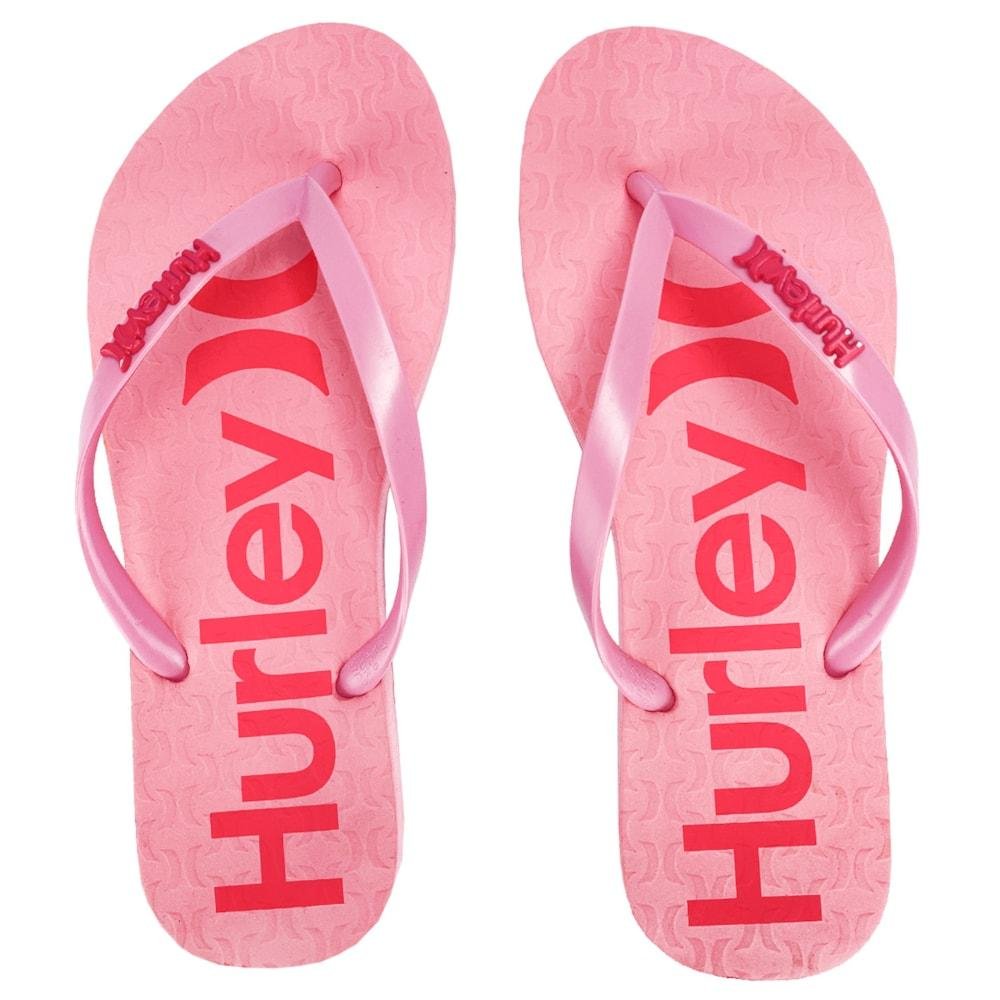 Chinelo Feminino Hurley One e Only Rosa Claro