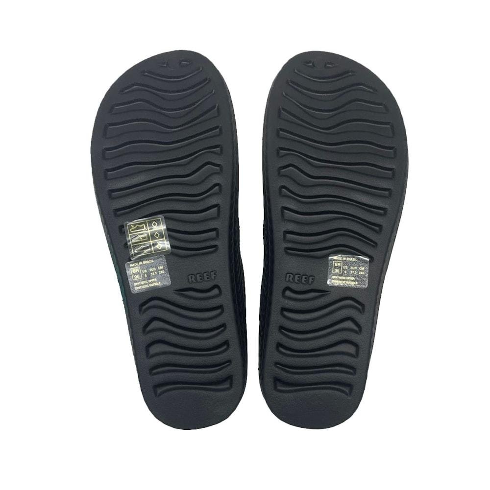 Chinelo Feminino Reef Water Court Black Preto 4